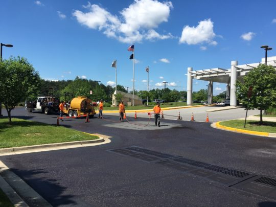 Parking lot Sealcoating Asphalt