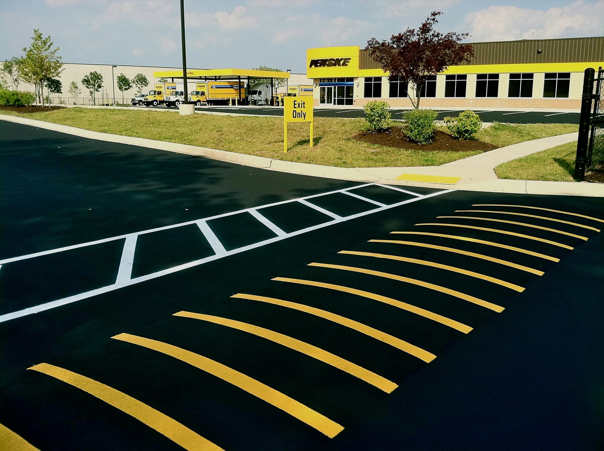 🔶 Hartsville SC “Parking Lot Line Striping”