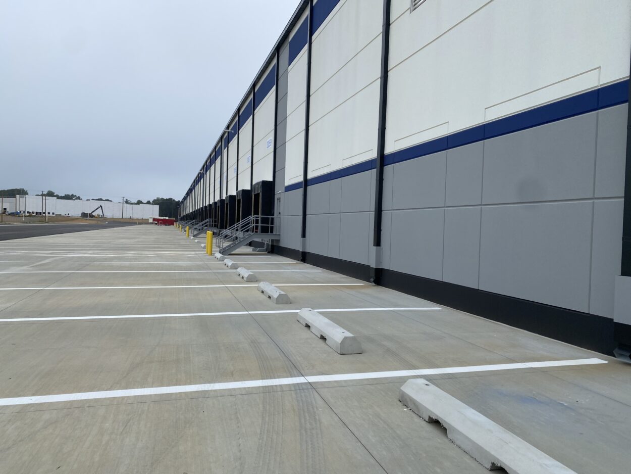 TRUCK PARKING BLOCKS Car Stops Installations TEXAS