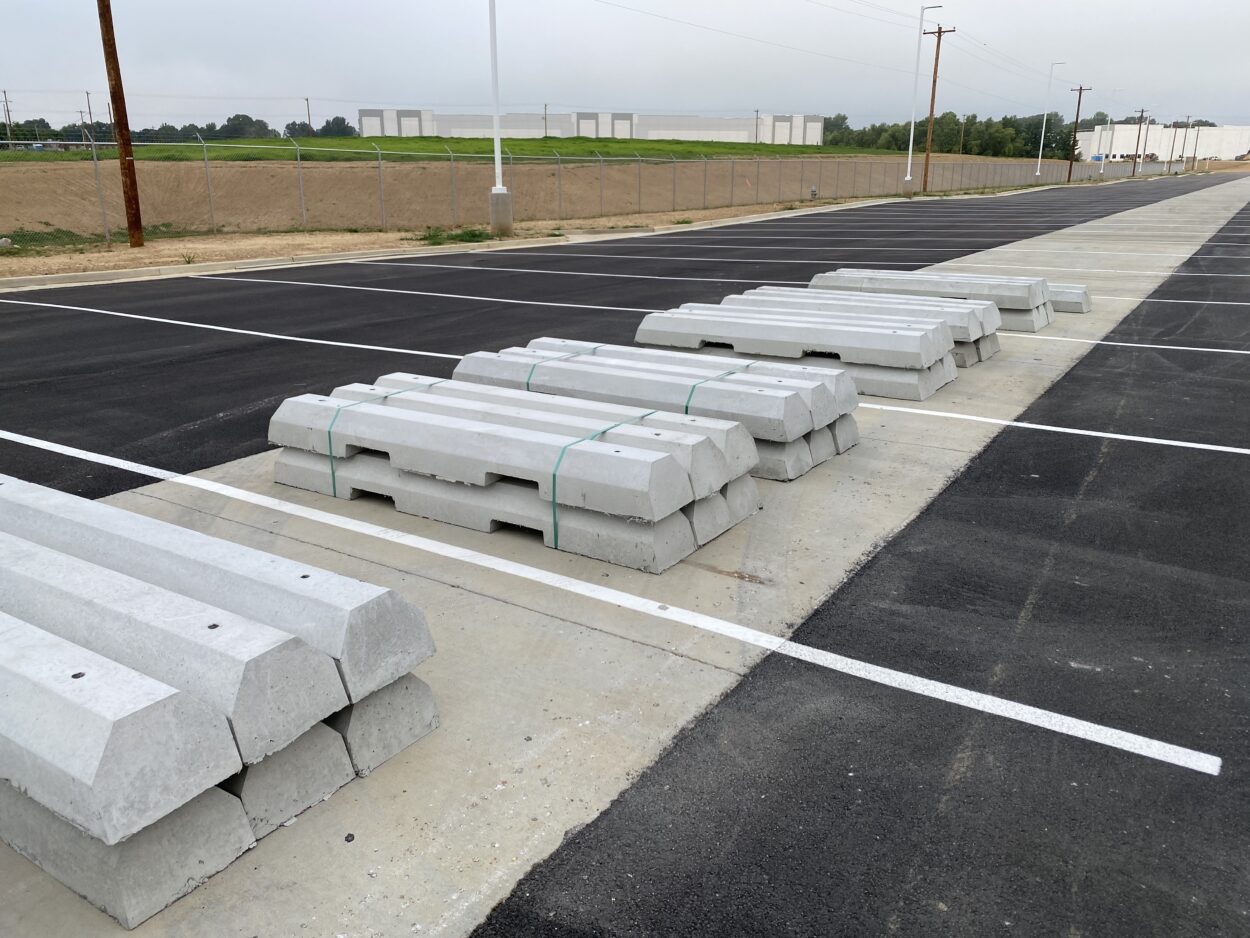 TRUCK PARKING BLOCKS Car Stops Installations TEXAS